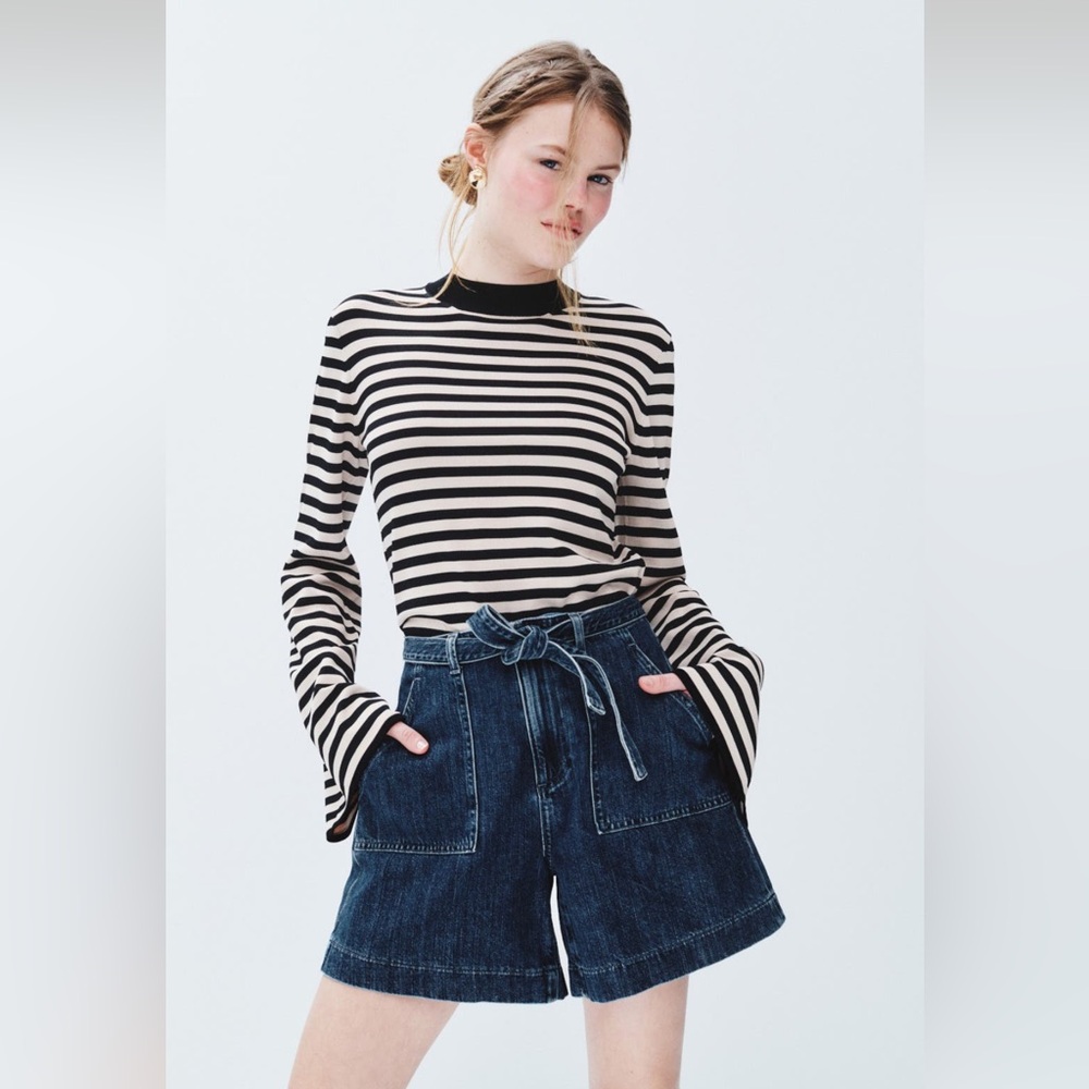 Le Jean Rory relaxed Jean shorts size 27